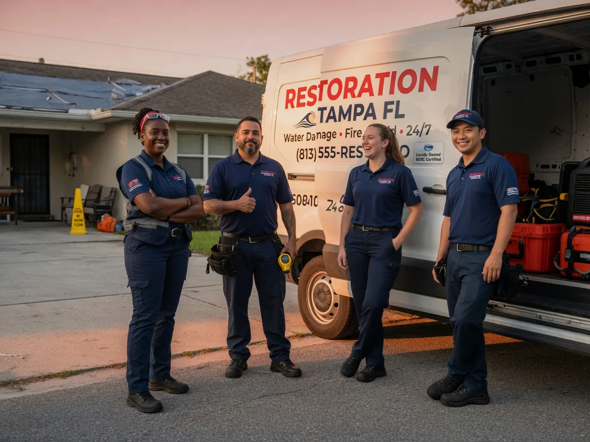 Water Damage Restoration company in Bradley, OK